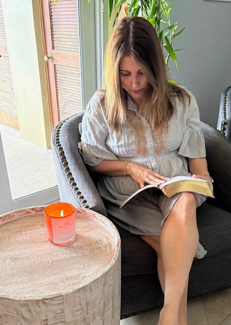 What begins in stillness—reading, reflecting, and seeking Him—becomes something you can feel. Each Blessed Home Candle is thoughtfully hand-poured with clean, high-end ingredients to bring a sense of calm, clarity, and sacred warmth into your everyday mome